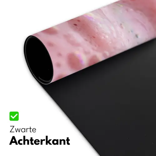 Schuim - Structuur - Roze Muismat XXL klein -sfeer2