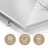 Minimalistisch - Stelen - Wit plexiglas 5mm klein -sfeer2