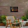 Houten - Lepels - Specerijen - Kruiden Tuinposter op houten frame 2 cm dik klein -sfeer3