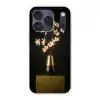 Sierlijk - Boeket - Goud - Vaas Telefoonhoesje iPhone 17 Pro klein -3d