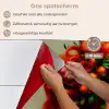 Vrouw - Appels - Rood - Bladeren keuken achterwand spatscherm klein -spatscherm_NL