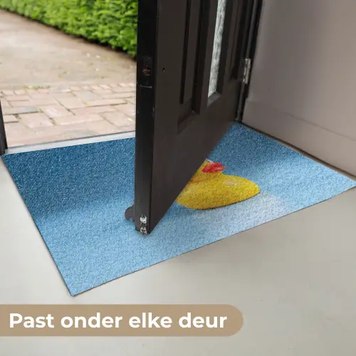 Badeend - Handdoek - Blauw Deurmat klein -USP_NL