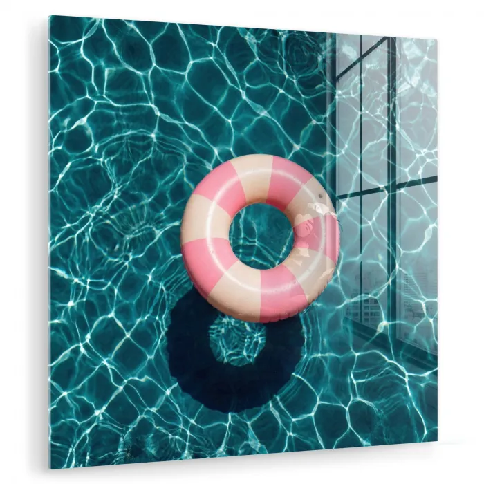 Drijvend - Zwemband - Water plexiglas 5mm klein -zzzproduct_nieuw