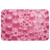 Roze - Schuim - Bubbels Badmat klein -3d