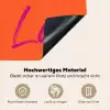 Oh la la - Oranje - Roze - Grafisch Inductie beschemer met haakjes klein -ky-onderkant-de