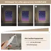 Hemel - Sterren - Blauw Light Box met kabel klein -USP_dimbaarNL