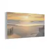 Strand - Duinen - Zonsondergang PET vilt middel -3d