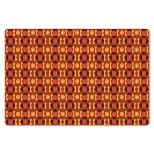Retro - Disco - Hippie Placemat vinyl groot 368 -zzsfeer1_Kitchenyeah-website