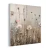 Bloemen - Roze - Modern - Beige plexiglas 5mm klein -z3d