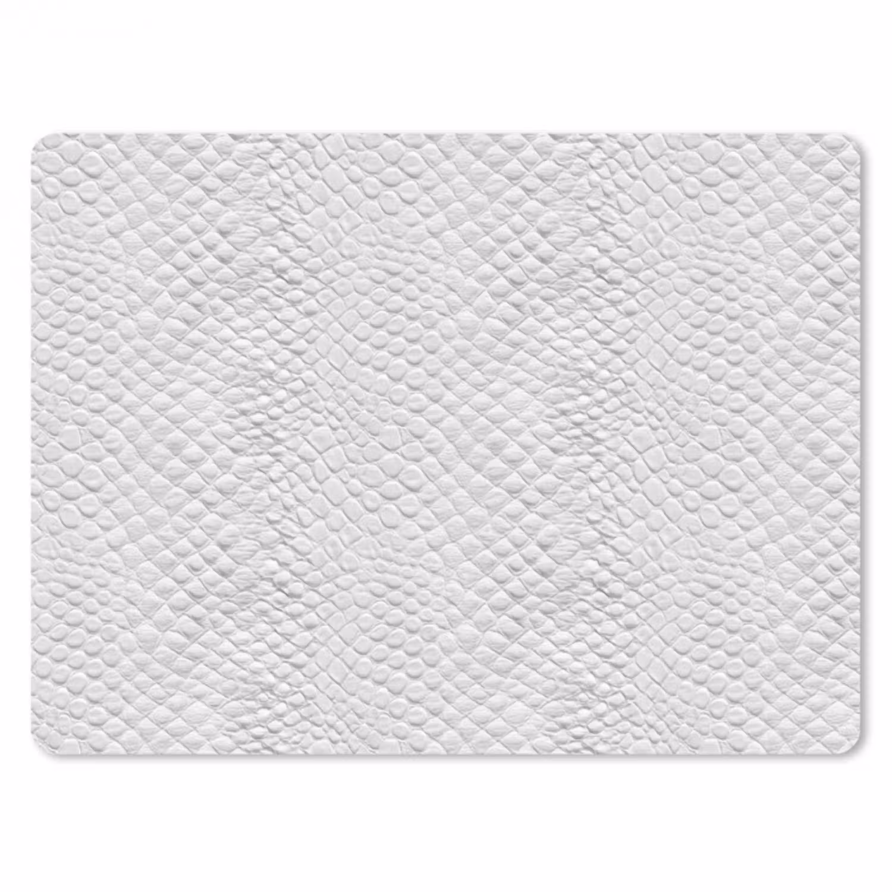 Slang - Patroon - Wit muismat rubber klein 262 -3d