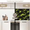 Geel - Storm - Wolken keuken achterwand 2 middel 871 -voor-na2_NL