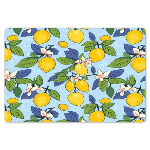 Illustratie - Citroen - Patroon Placemat vinyl groot 368 -zzsfeer1_Kitchenyeah-website