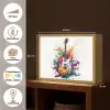 Gitaar - Graffiti - Muziek - Wit Light Box met batterij (Wandlamp) middel -USP_websiteoverzichtNL