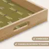 Libellen - Patroon - Groen Dienblad Rechthoek middel 911 -USP_HandgreepNL