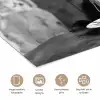 Geit - Bord - Spaghetti - Zwart Wit poster papier klein -closeup_NL