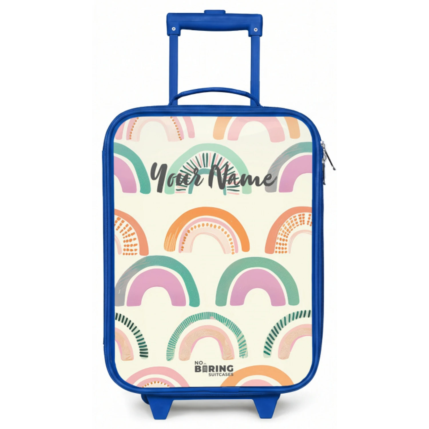 Regenbogen Kinderkoffer - Blauw klein -zz3dotto