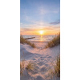Strand - Zonsondergang - Natuur - Landschap Behang Vlies klein -3d_website