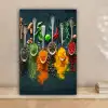 Kruiden - Specerijen - Lepels canvas 2cm klein -sfeer1