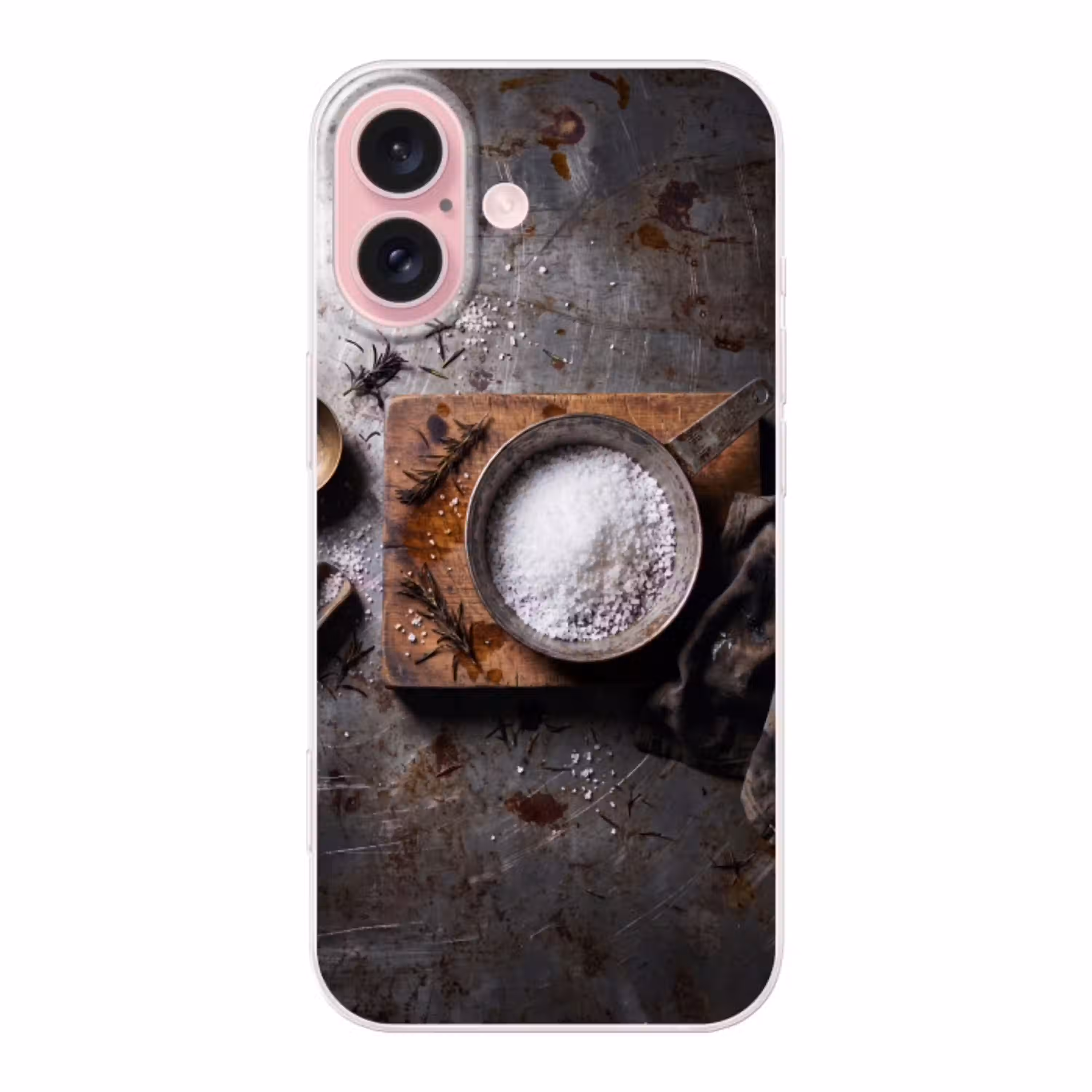 Zout - Keuken - Rustiek Apple iPhone 16 klein -3d
