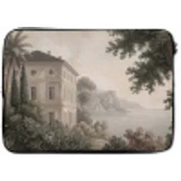 Zee - Villa - Beige laptophoes neopreen klein -zkaufland3dotto