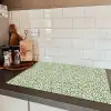 Botanisch - Takken - Groen Inductie beschermer vinyl 3mm klein 276 -sfeer3