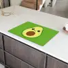 Avocado - Groen - Speels Inductie beschermer vinyl 3mm klein -sfeer8