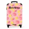 Pink limoncello NBS - Handbagage koffer - Kinderen Unisex middel -productfoto_recht