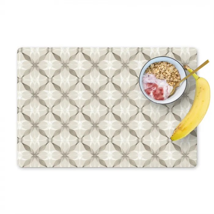 Grafisch - Patroon - Grijs Placemat vinyl groot 368 -zzzproduct_Kitchenyeah-website