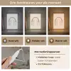 Regenboog - Bohemian - Boho - Pastel kleuren Light Box met kabel klein -USP_lichtkleurNL