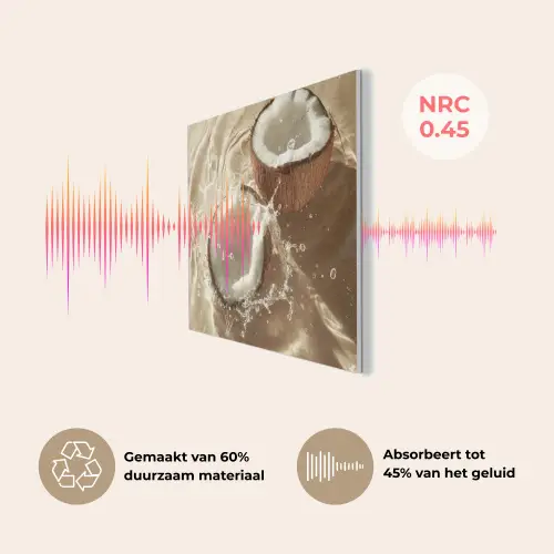 Kokosnoot - Water - Beige - Spetters PET vilt klein -USP_NL