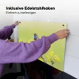 Vogel - Tak - Natuur - Kleurrijk Inductie beschemer met haakjes klein -ky-ophangen-de