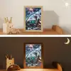 Dino - Ruimte - Jongens Light Box met kabel (Kinderlampje) klein -sfeer3_kind