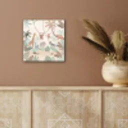 Jungle - Dieren - Groen aluminium wit klein -sfeer4