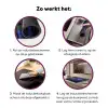 Sterrenlicht over Lupineveld Inductie beschermer vinyl 3mm klein -zzzzzzz-cc-werking