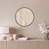 Vaas - Takken - Bloemetjes - Wit Fotolijst rond zonder passe partout klein -sfeer3