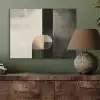 Vormen - Modern - Zwart PET vilt klein -sfeer2