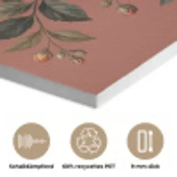 Boeket - Retro - Kleurrijk PET vilt klein -closeup_DE