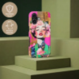 Bloemenkroon - Goud - Vrouw - Portret Toughcase MagSafe Apple iPhone 17 klein -USP_PrintM_DE