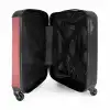 Olifant breekt door roze raam met glas NBS - Handbagage koffer - Kinderen Unisex middel -binnenkant