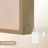 Gitaar - Pastel - Schilderachtig Light Box met batterij (Wandlamp) middel -USP_websiteoplaadbaarNL