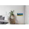 Alpen - Weide - Bergen - Koeien textielposter latten blank klein -woonkamer