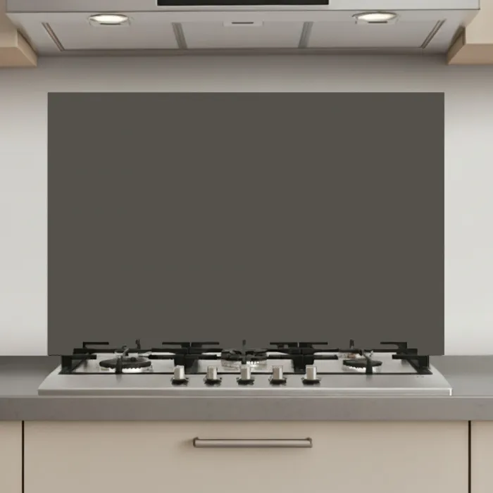 Grijs - Kleuren - Effen keuken achterwand spatscherm klein 900 -3d_website
