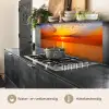 Zonsondergang - Zee - Lucht - Oranje - Horizon - Water keuken achterwand 2 middel -usp_NL