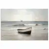 Roeiboot - Zee - Horizon poster papier klein -3d