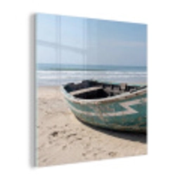 Boot - Zandstrand - Zee plexiglas 5mm klein -z3d