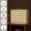 Patroon - Symmetrisch - Hartjes - Olijfgroen Light Box met batterij (Wandlamp) middel 907 -USP_websiteoverzichtNL