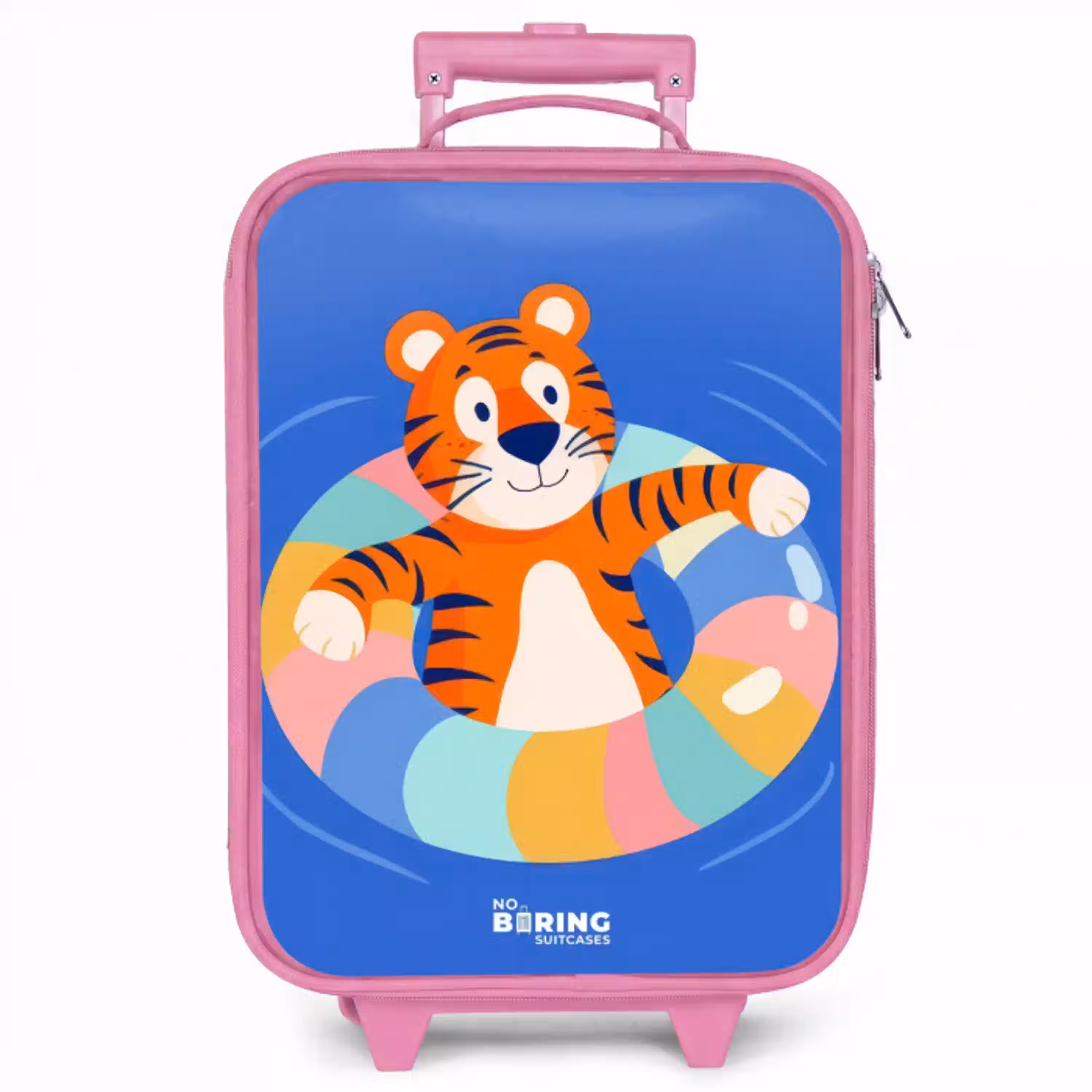 Tijger - Zwemband - Water Kinderkoffer - Roze klein -zzz_website3d