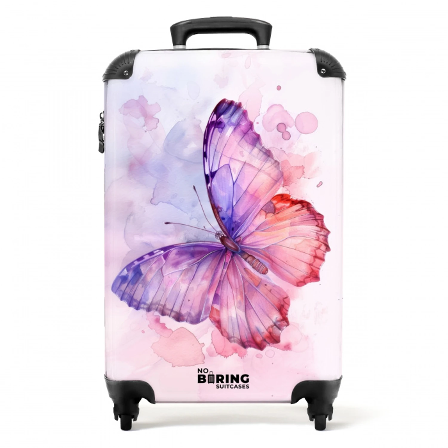 Aquarel aurora NBS - Handbagage koffer - Unisex middel -productfoto_recht