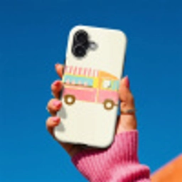 Ijskar - Retro - Softijsjes - Roze Toughcase MagSafe Apple iPhone 17 klein -Sfeer1V