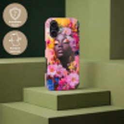 Kleurrijk - Bloemen - Vrouw - Zon Toughcase MagSafe Apple iPhone 17 klein -USP_PrintM_DE